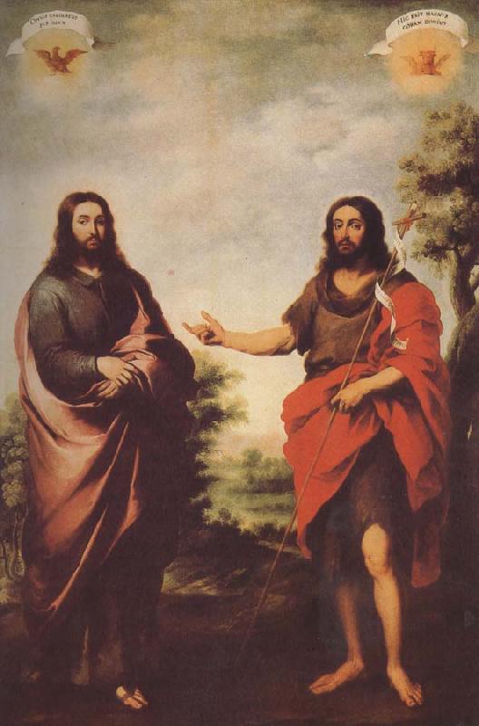Bartolome Esteban Murillo John the Baptist to identify the Messiah Germany oil painting art